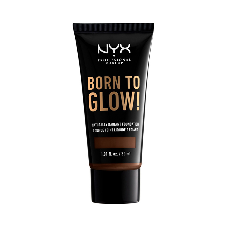 NYX Warm Walnut Born to Glow Naturally Radiant Foundation