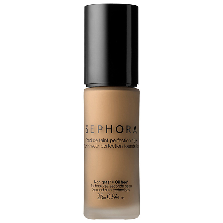 Sephora 25 Medium Beige 10 HR Wear Perfection Foundation Review