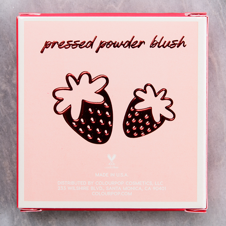 ColourPop Shortcake Pressed Powder Blush
