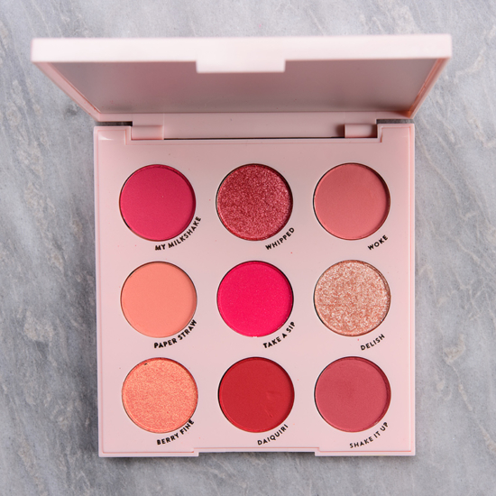 ColourPop 9-Pan Pressed Powder Palette Strawberry Shake