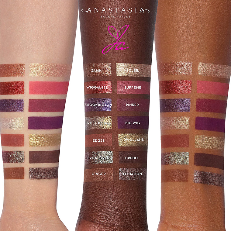 Anastasia x Jackie Aina Eyeshadow Palette for Fall 2019