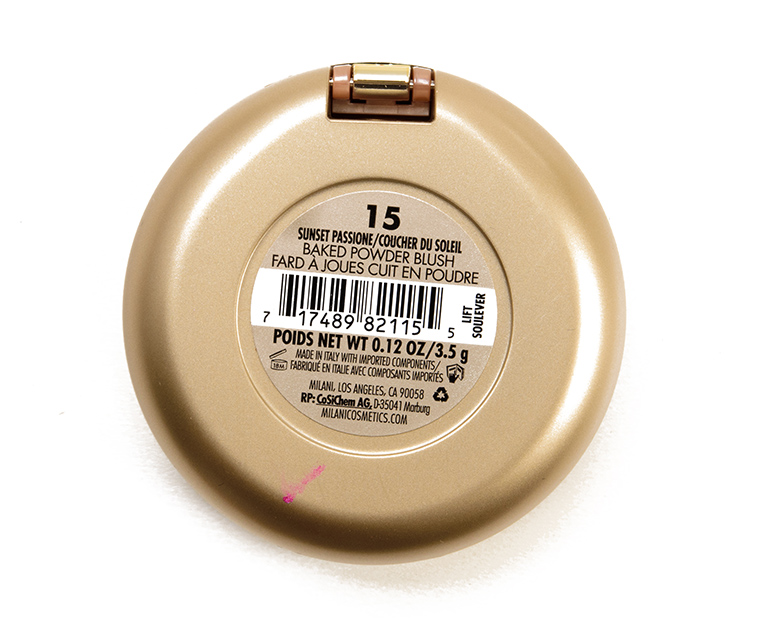 Milani Sunset Passione Baked Blush