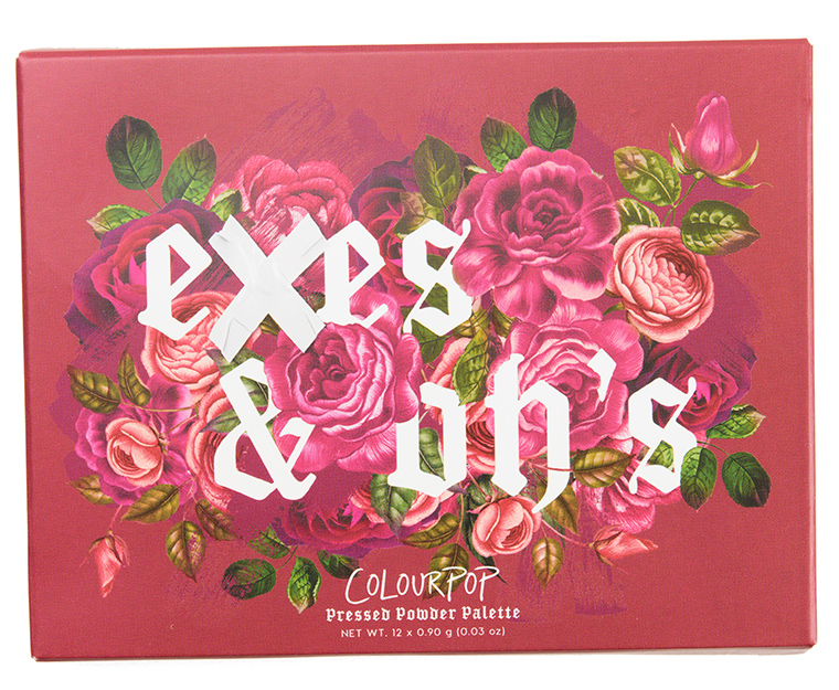 ColourPop Exes and Oh's 12-Pan Pressed Powder Shadow Palette