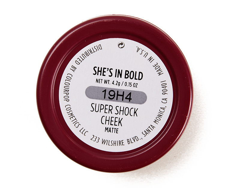 ColourPop She's in Bold Super Shock Cheek