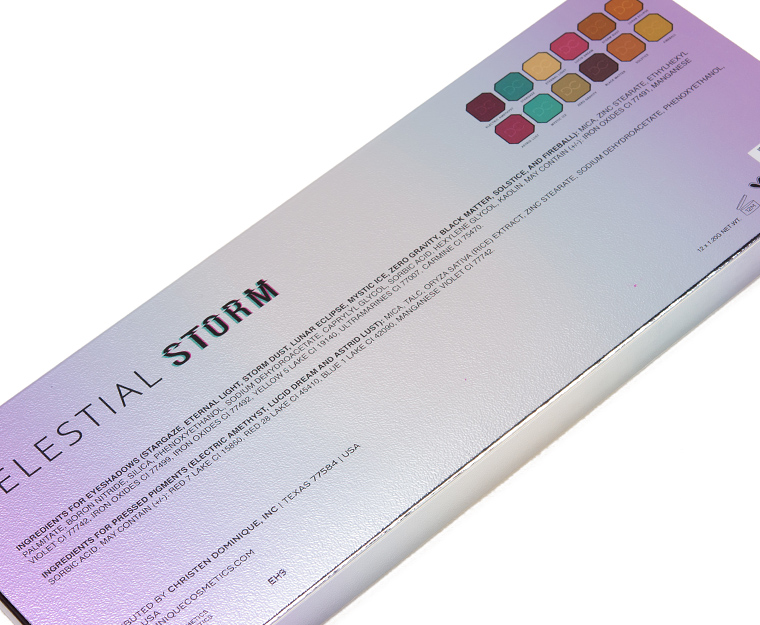 Dominique Cosmetics Celestial Storm Eyeshadow Palette