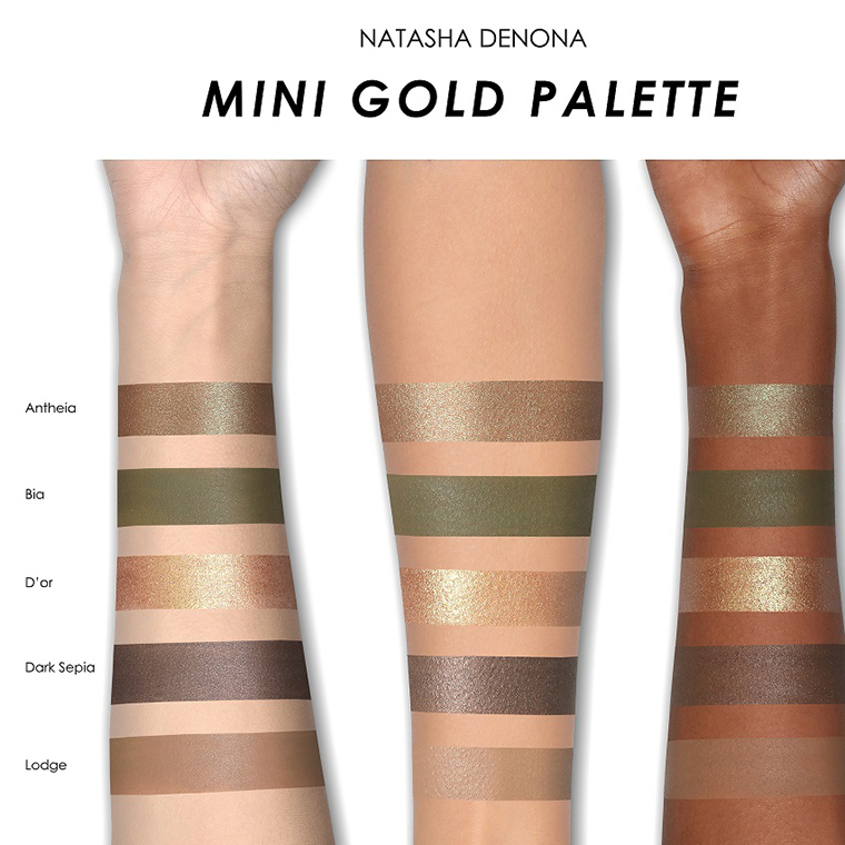 Natasha Denona Mini Gold & Gold Glow Palettes for Holiday 2019