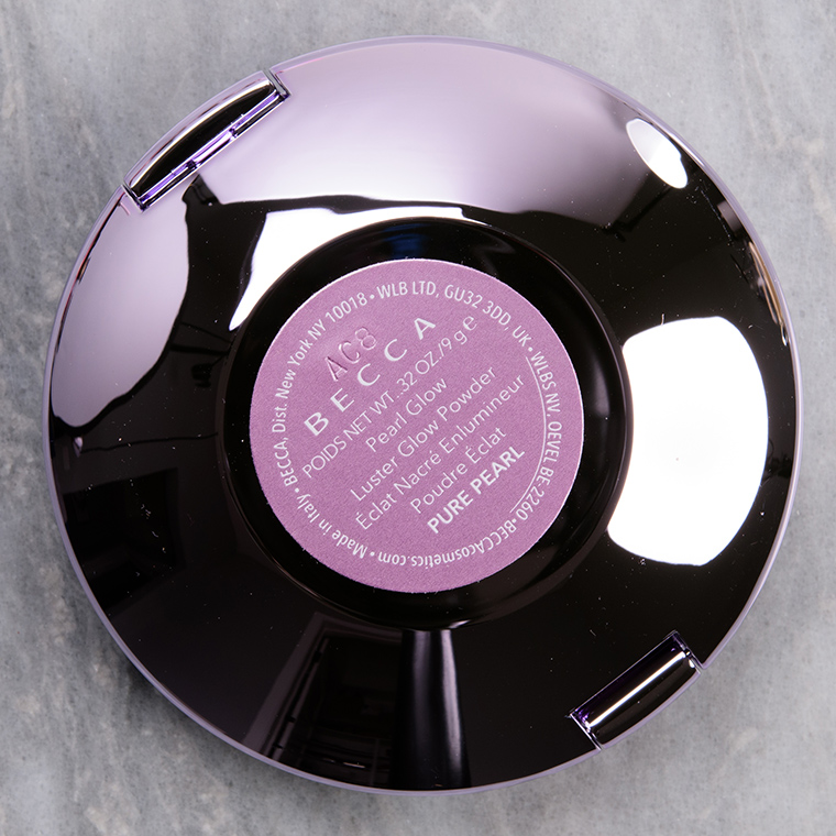 Becca Pure Pearl Pearl Glow Luster Glow Powder