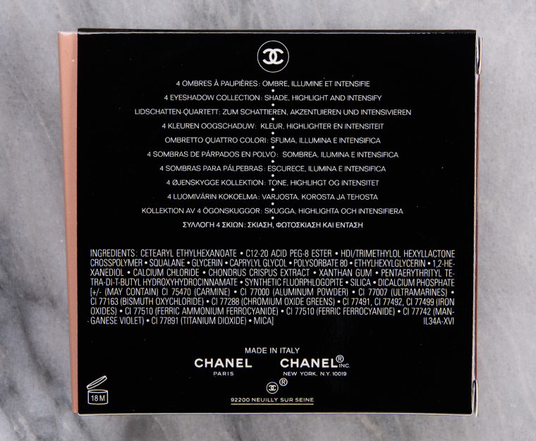 Chanel Lumiere et Opulence (342) Les 4 Ombres Multi-Effect Quadra Eyeshadow