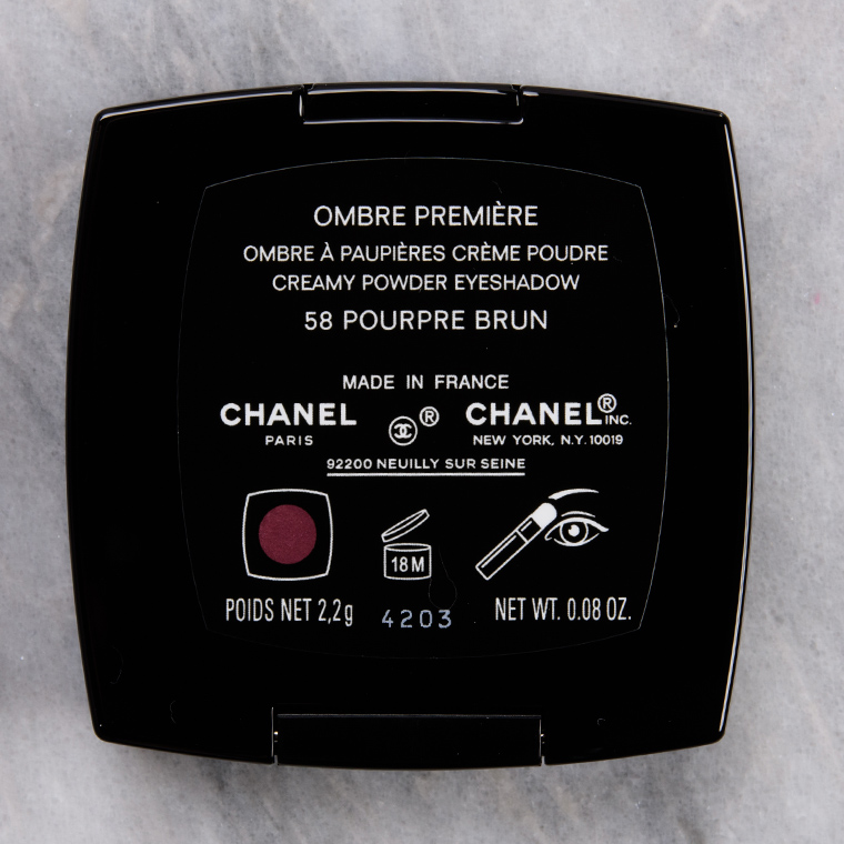 Chanel Pourpre Brun (58) Ombre Premiere Longwear Powder Eyeshadow