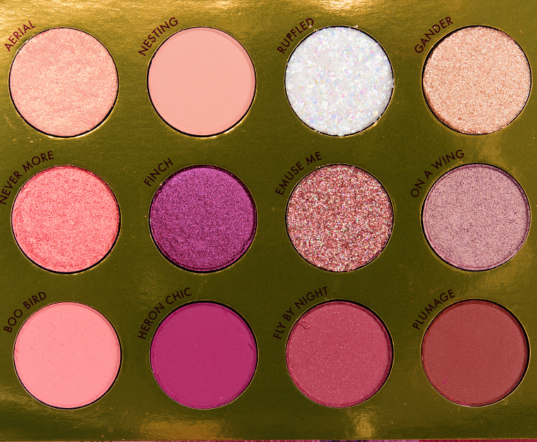 ColourPop Bye Bye Birdie 12-Pan Pressed Powder Shadow Palette