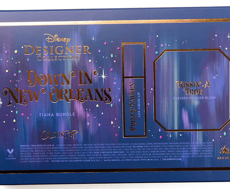 ColourPop Down in New Orleans Disney Designer Cheek & Lip Duo
