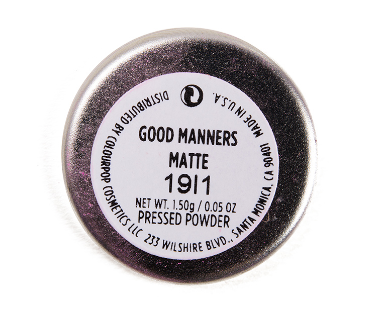 ColourPop Good Manners Pressed Powder Pigment