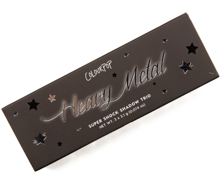 ColourPop Heavy Metal Super Shock Shadow Trio