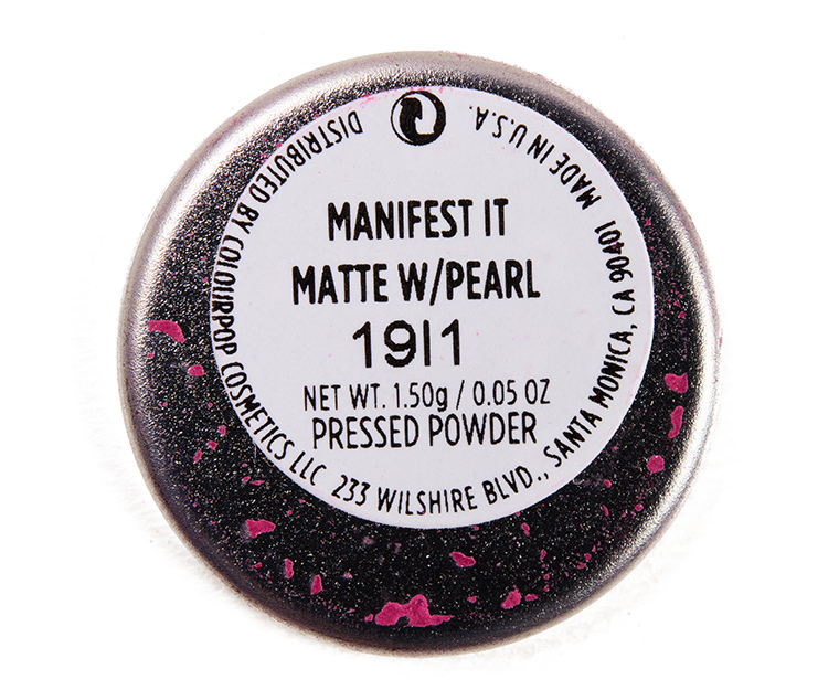 ColourPop Manifest It Pressed Powder Pigment