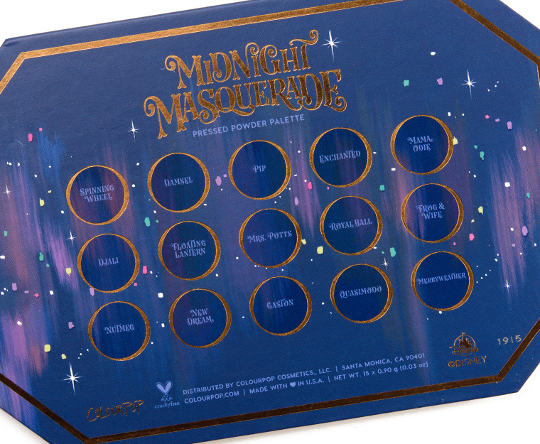 ColourPop Midnight Masquerade 15-Pan Shadow Palette