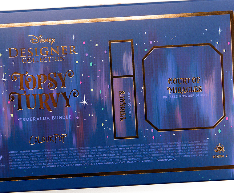 ColourPop Topsy Turvy Disney Designer Cheek & Lip Duo