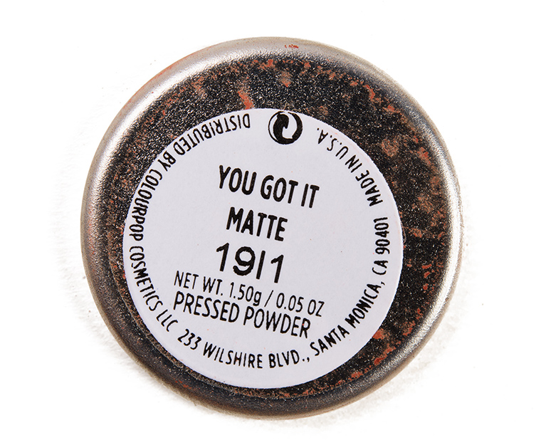 ColourPop You Got It Pressed Powder Shadow