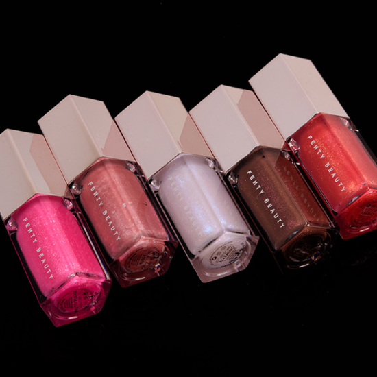 Fenty Beauty Glossy Posse Mini Gloss Bomb Set Review & Swatches