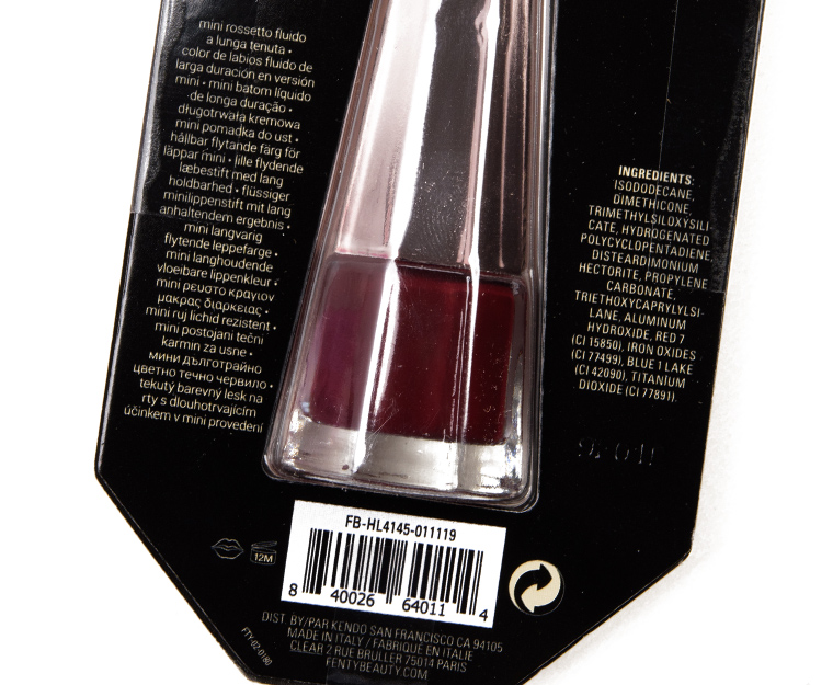 Fenty Beauty Underdawg Stunna Lip Paint Longwear Fluid Lip Color