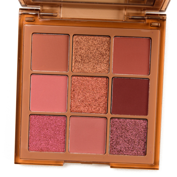 Huda Beauty Nude Medium Obsessions Eyeshadow Palette Review & Swatches