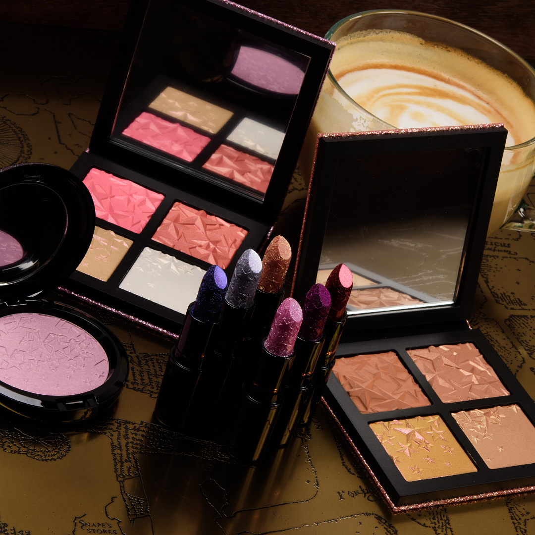 MAC Starring You Lipsticks & Cheek Palette Swatches