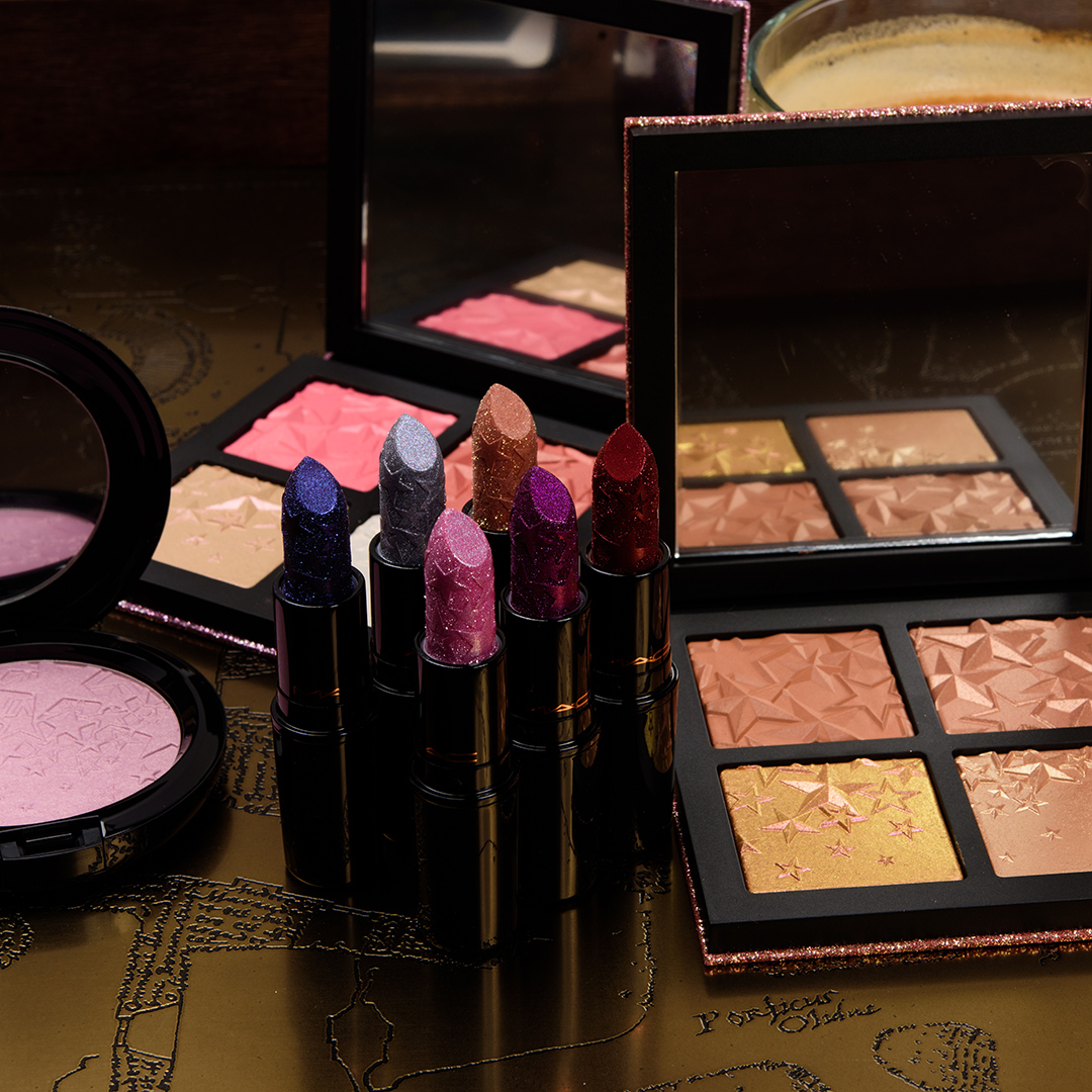 MAC Starring You Lipsticks & Cheek Palette Swatches