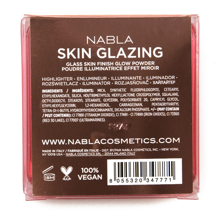 NABLA Cosmetics Adults Only Skin Glazing Highlighter Powder