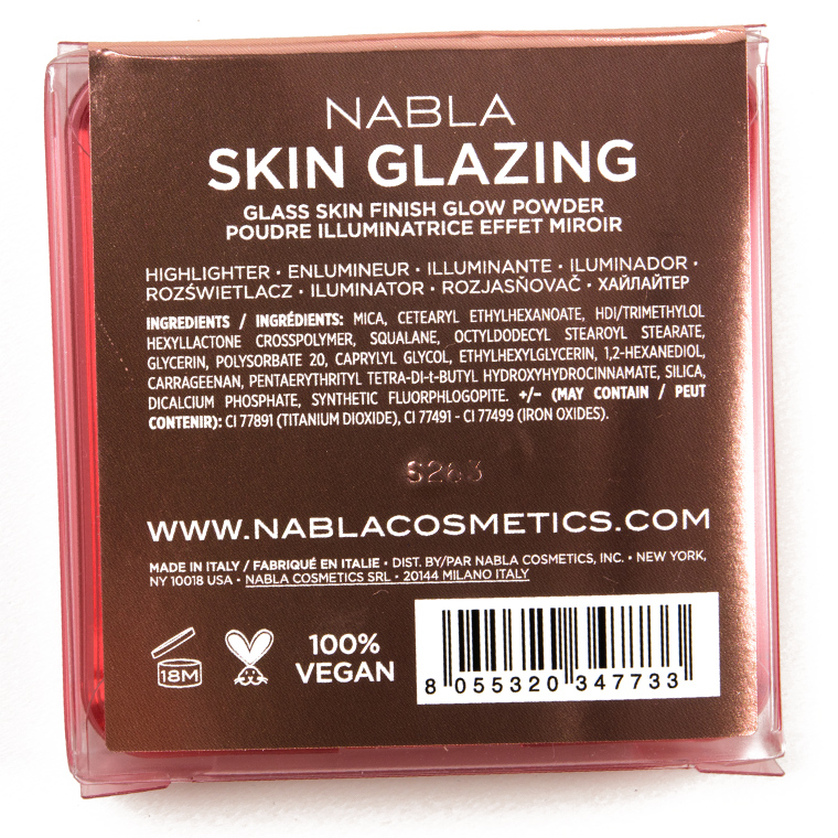 NABLA Cosmetics Amnesia Skin Glazing Highlighter Powder