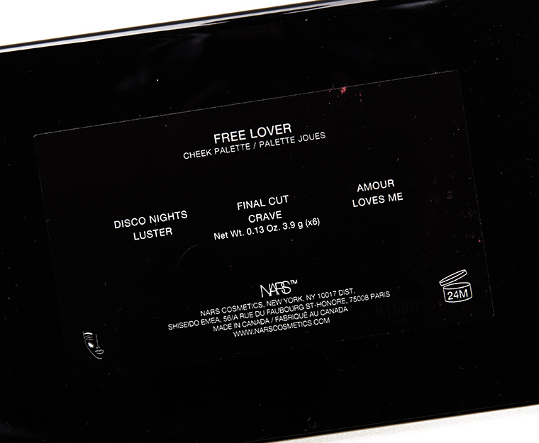 NARS Free Lover Cheek Palette