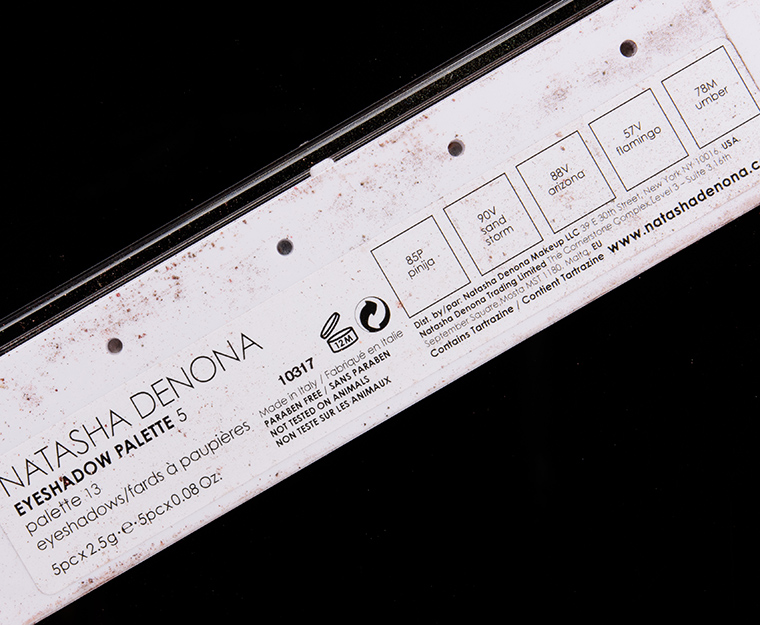 Natasha Denona Palette 13 Eyeshadow Palette 5
