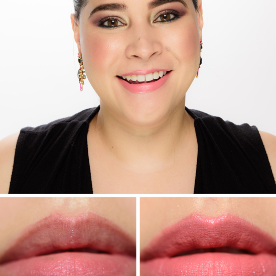 Clinique Melon Pop Pop Lip Colour + Primer Lipstick Review & Swatches