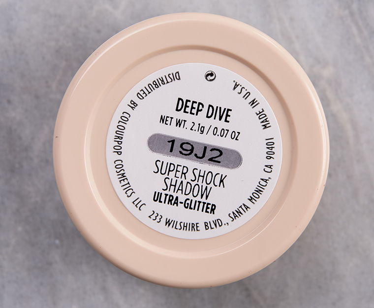 ColourPop Deep Dive Super Shock Shadow