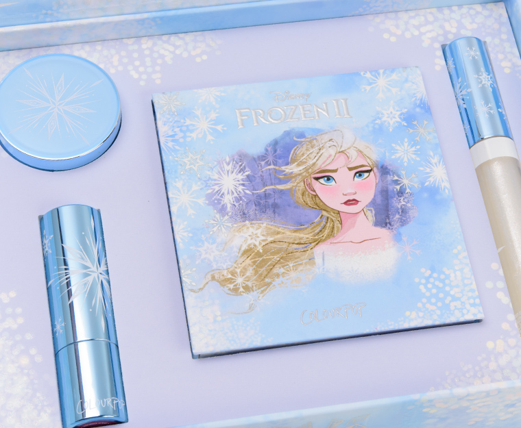 ColourPop x Disney Frozen II: Elsa Collection - Swatches