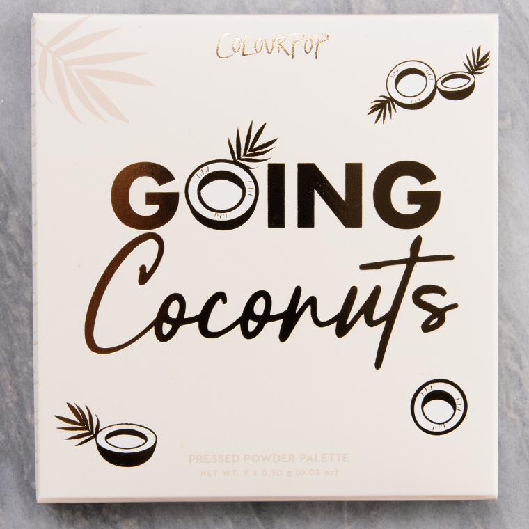 ColourPop Going Coconuts 9-Pan Pressed Powder Palette
