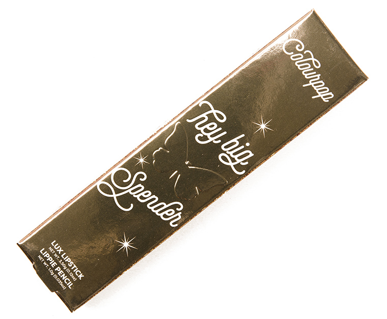 ColourPop Hey Big Spender Lux Lipstick Kit