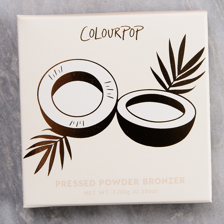ColourPop Talk to the Palm Pressed Powder Bronzer