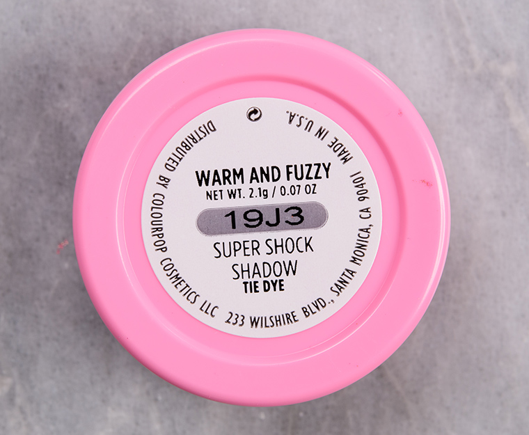 ColourPop Warm & Fuzzy Super Shock Pressed Pigments