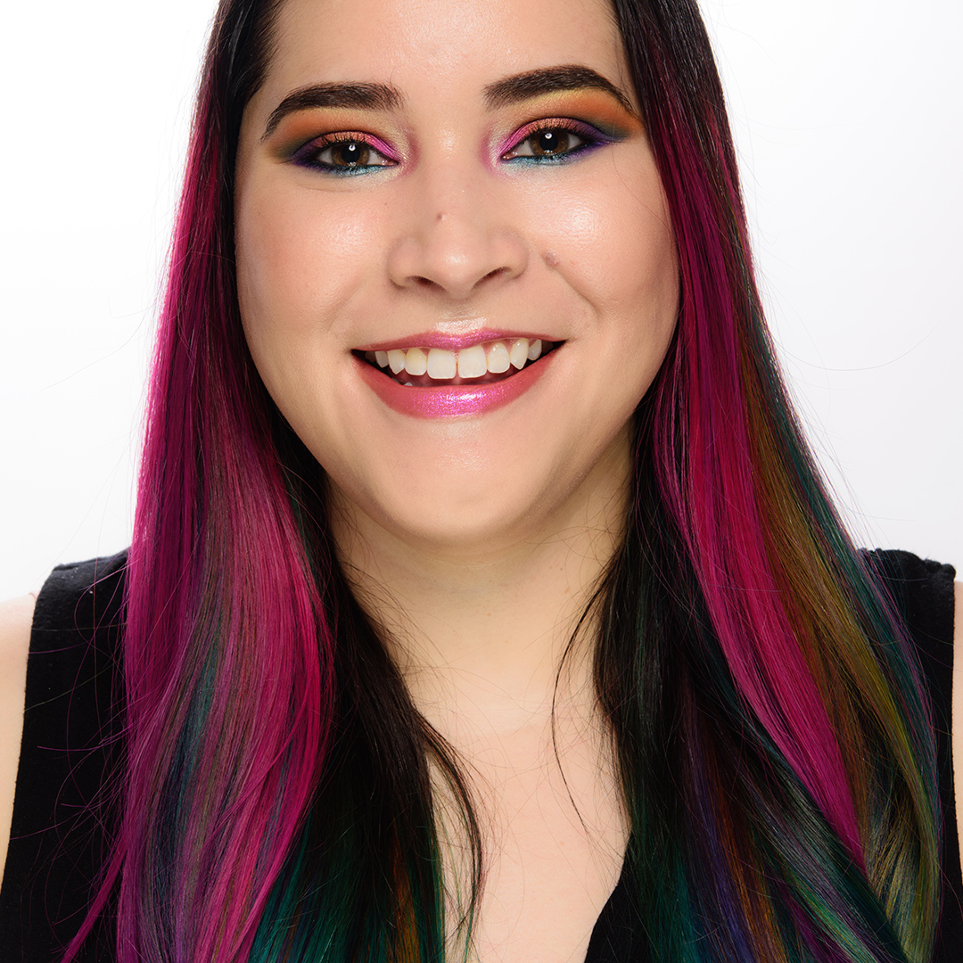 Oil Slick Rainbow Hair for the Holidays