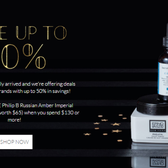 Holiday 2019 Skinstore Black Friday
