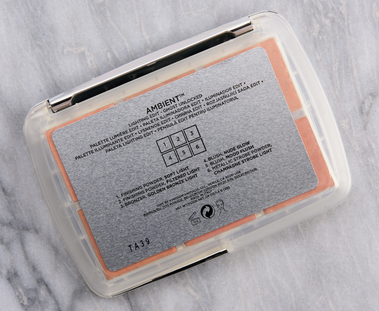 Hourglass Unlocked (Ghost Edition) Ambient Lighting Edit Palette