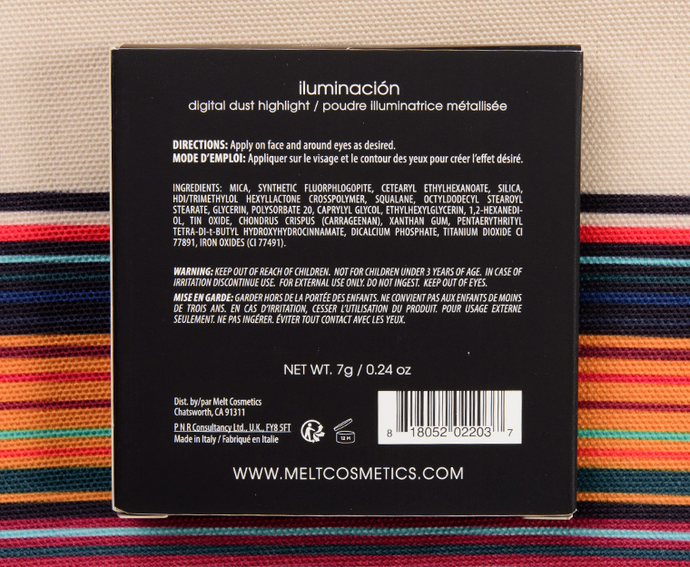 Melt Cosmetics Iluminacion Digital Dust Highlight