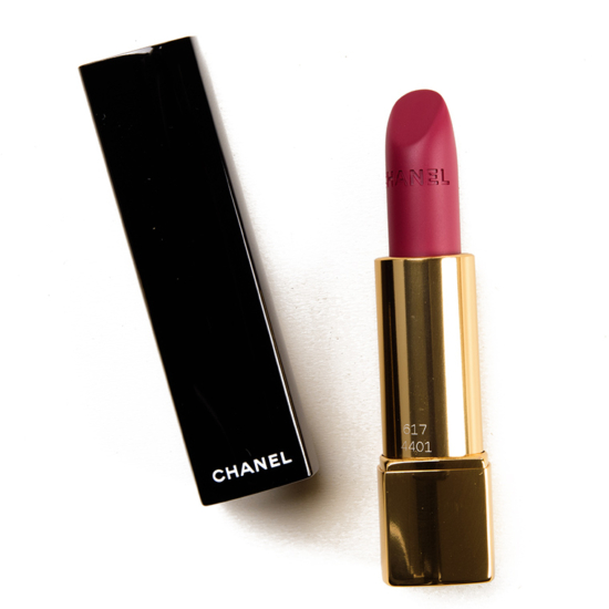 Chanel Camelia Grenat (617) Rouge Allure Velvet