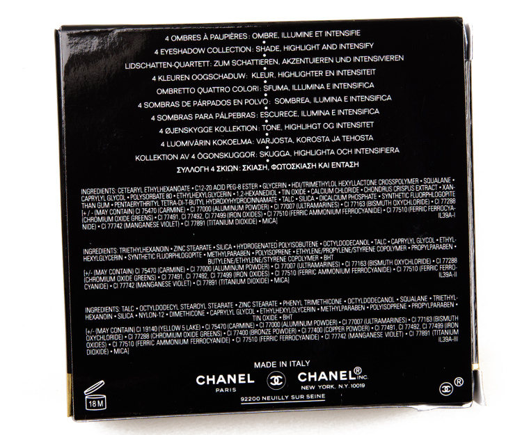 Chanel Warm Memories (354) Les 4 Ombres Multi-Effect Quadra Eyeshadow