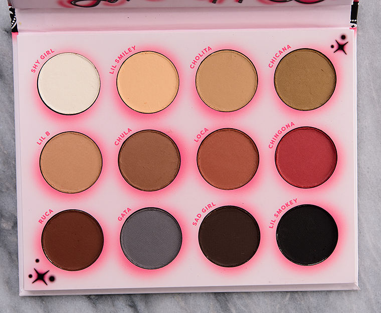 ColourPop Hola Chola 12-Pan Pressed Powder Shadow Palette