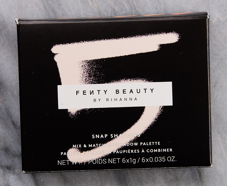 Fenty Beauty Peach (5) Snap Shadows Mix & Match Eyeshadow Palette