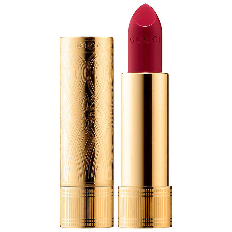 Gucci Beauty Myra Crimson (504) Satin Lipstick