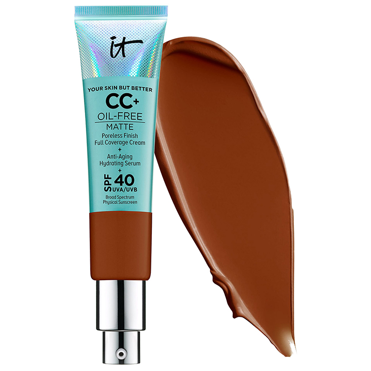 IT Cosmetics Deep CC+ Cream Oil-Free Matte with SPF 40