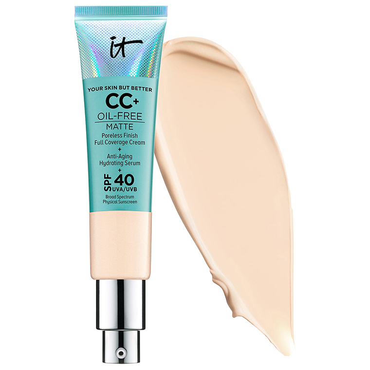 IT Cosmetics Light CC+ Cream Oil-Free Matte with SPF 40