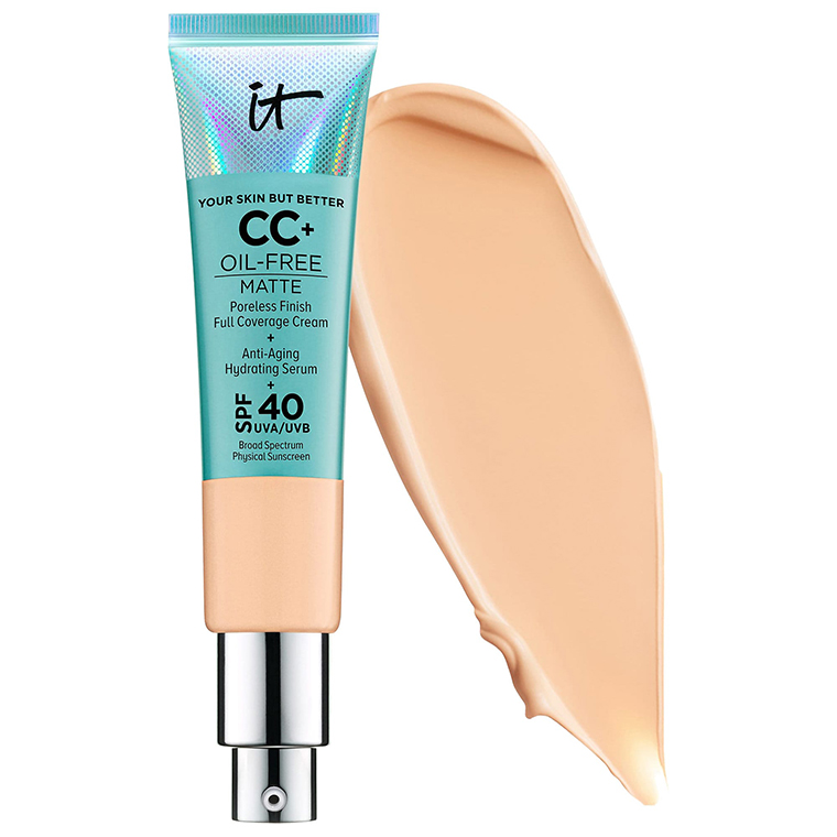 IT Cosmetics Medium CC+ Cream Oil-Free Matte with SPF 40