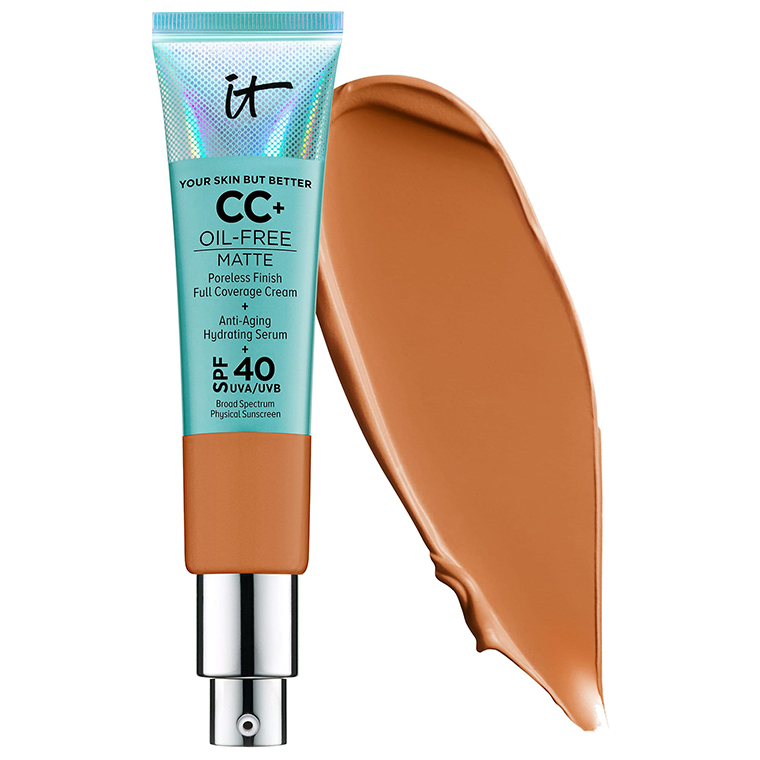IT Cosmetics Rich CC+ Cream Oil-Free Matte with SPF 40